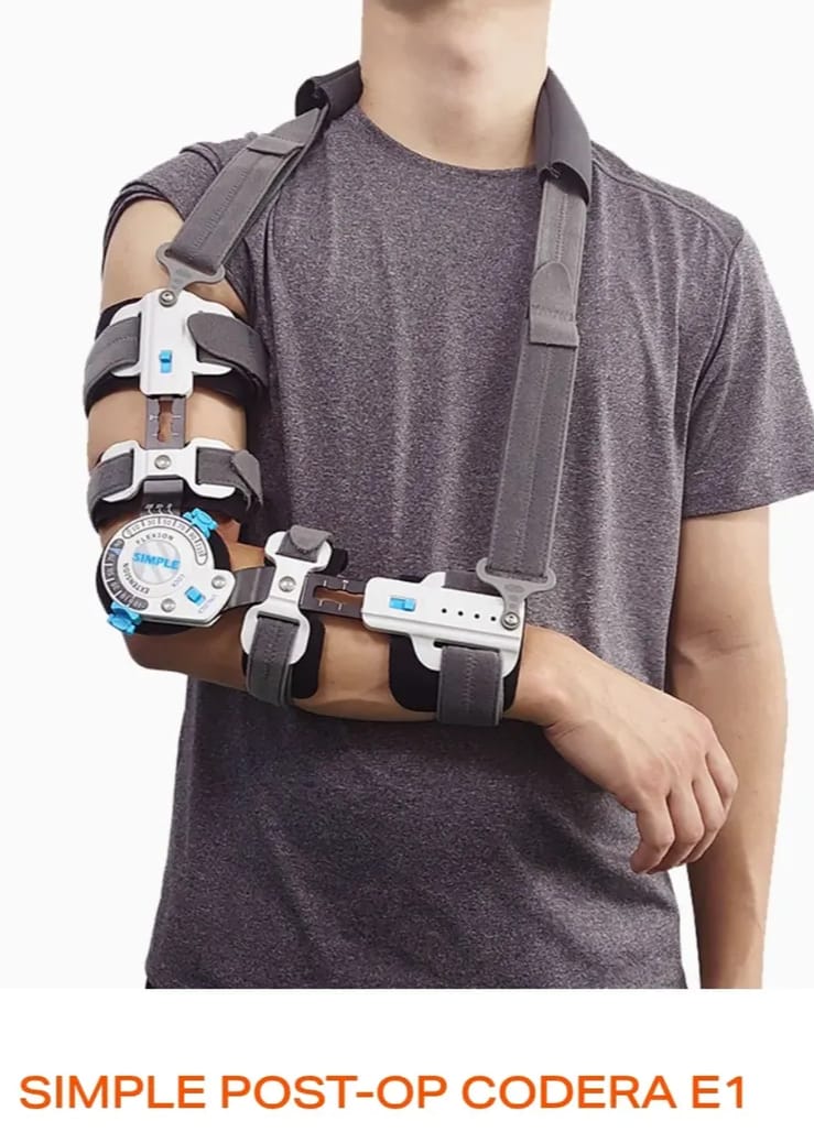 Simple Post-Op Codera E1 — Codo ortopédica de grado médico